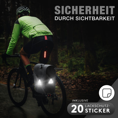 Freithal 2in1 Fahrradtasche - 100% Wasserdichte Gepäckträgertasche!