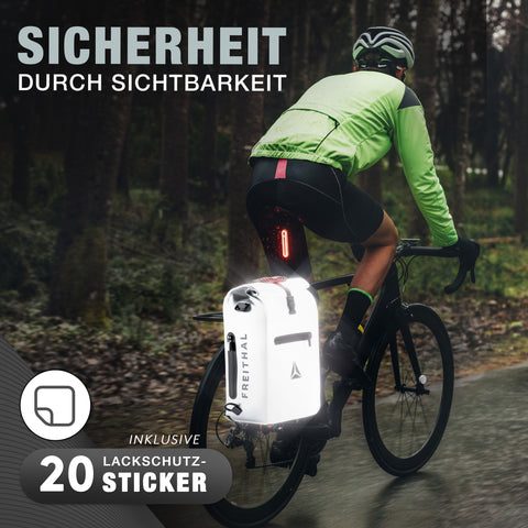 Freithal 3in1 Fahrradtasche - Rucksack & Gepäckträgertasche kombiniert